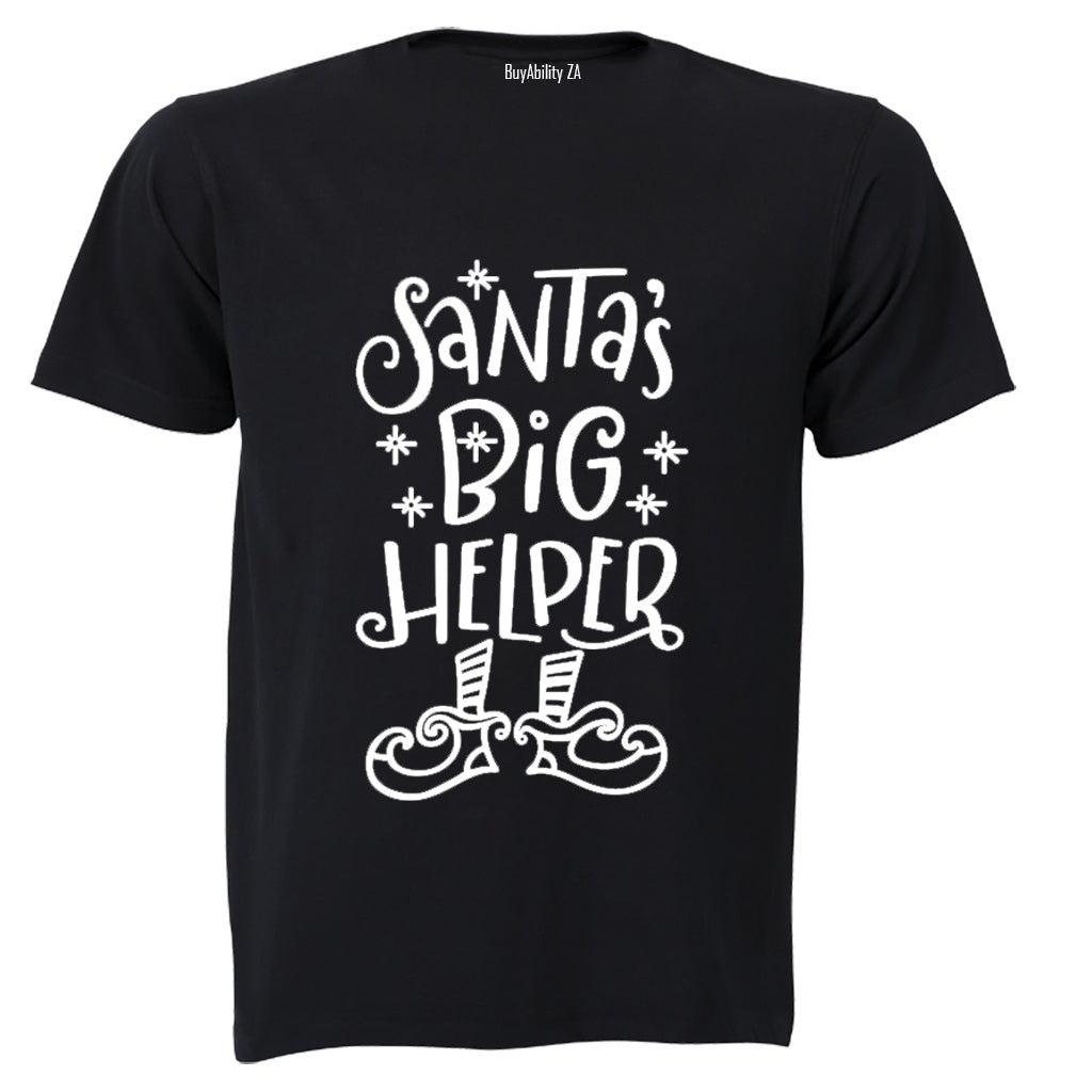 Santa's Big Helper - Christmas - Kids T-Shirt