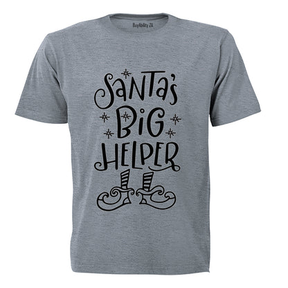 Santa's Big Helper - Christmas - Kids T-Shirt