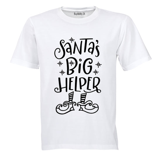 Santa's Big Helper - Christmas - Kids T-Shirt