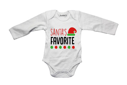 Santa's Favorite - Christmas - Baby Grow