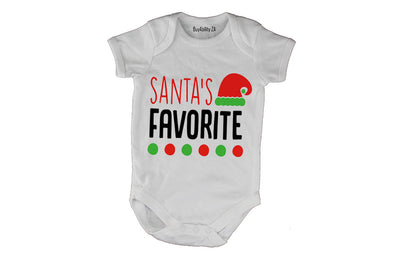 Santa's Favorite - Christmas - Baby Grow