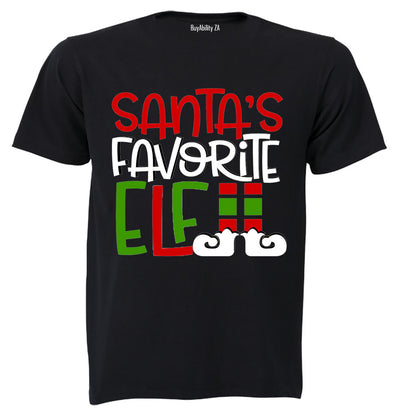 Santa's Favorite Elf - Christmas - Kids T-Shirt