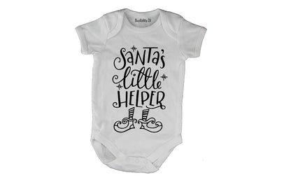 Santa's Little Helper - Christmas - Baby Grow