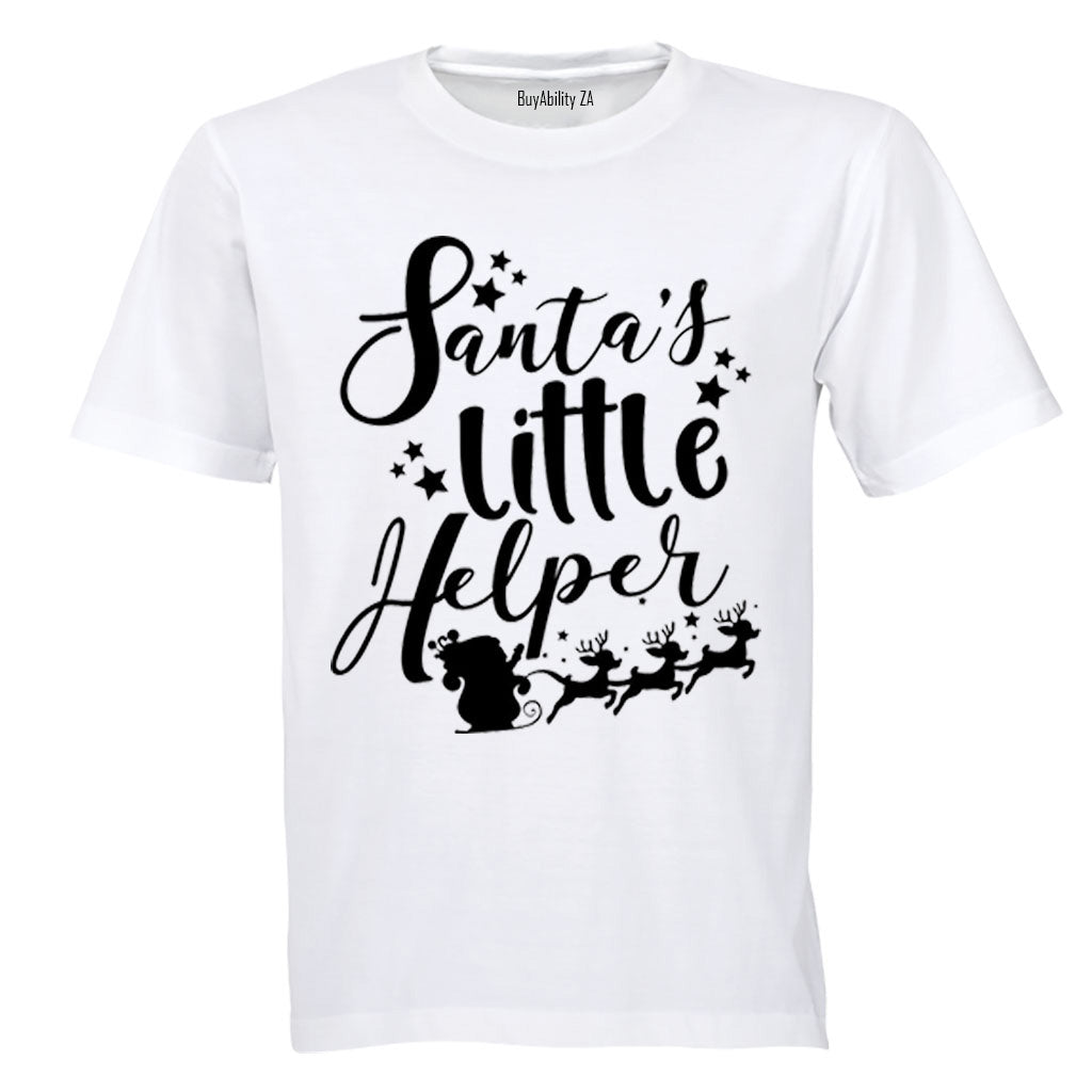 Santa's Little Helper - Stars - Christmas - Kids T-Shirt