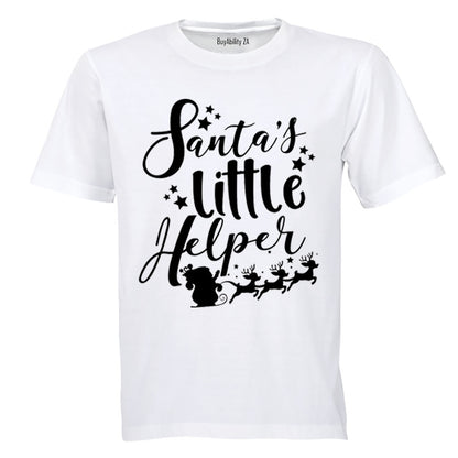 Santa's Little Helper - Stars - Christmas - Kids T-Shirt