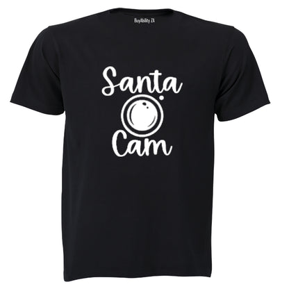 Santa Cam - Christmas - Adults - T-Shirt - BuyAbility South Africa