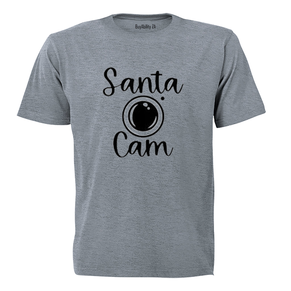 Santa Cam - Christmas - Adults - T-Shirt - BuyAbility South Africa