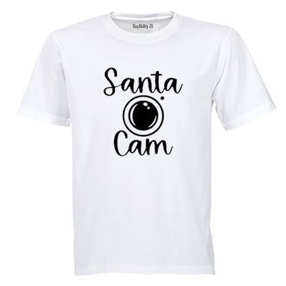 Santa Cam - Christmas - Adults - T-Shirt - BuyAbility South Africa
