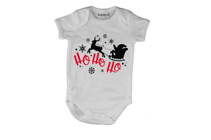 Santa, Ho Ho Ho - Christmas - Baby Grow