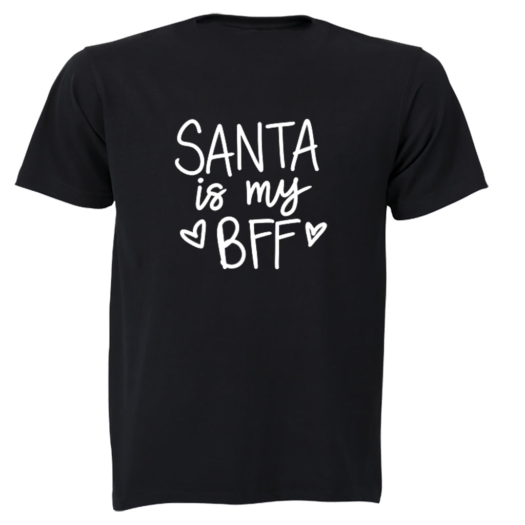 Santa is my BFF - Christmas - Kids T-Shirt - BuyAbility South Africa