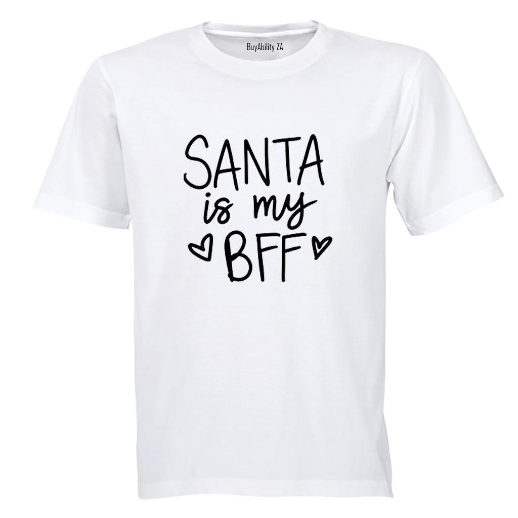 Santa is my BFF - Christmas - Kids T-Shirt