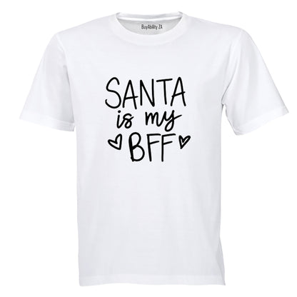 Santa is my BFF - Christmas - Kids T-Shirt