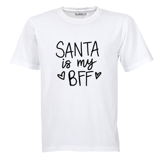 Santa is my BFF - Christmas - Kids T-Shirt