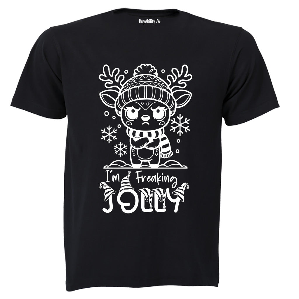 Sarcastic Jolly - Christmas - Adults - T-Shirt - BuyAbility South Africa