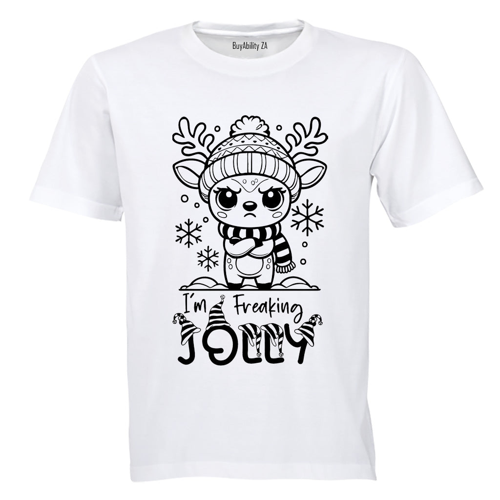 Sarcastic Jolly - Christmas - Adults - T-Shirt - BuyAbility South Africa