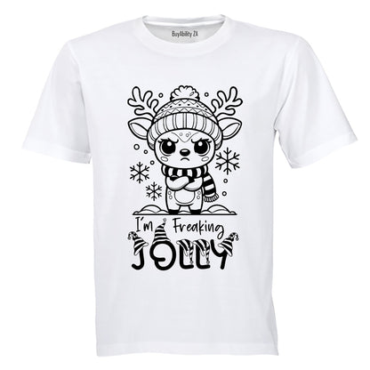 Sarcastic Jolly - Christmas - Adults - T-Shirt - BuyAbility South Africa