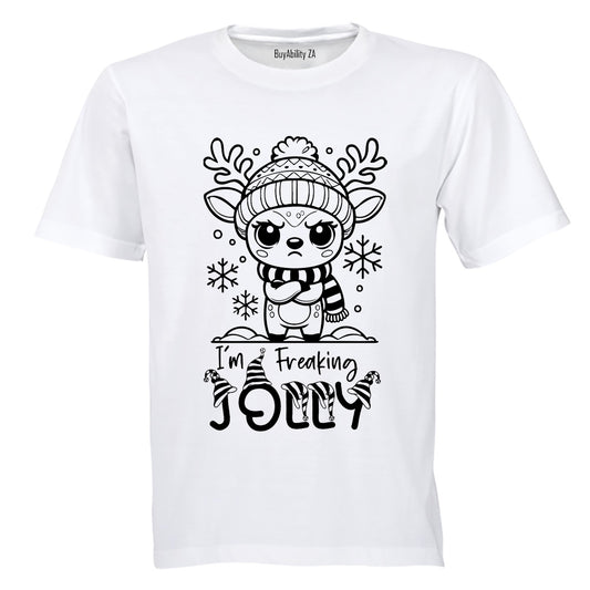 Sarcastic Jolly - Christmas - Adults - T-Shirt - BuyAbility South Africa
