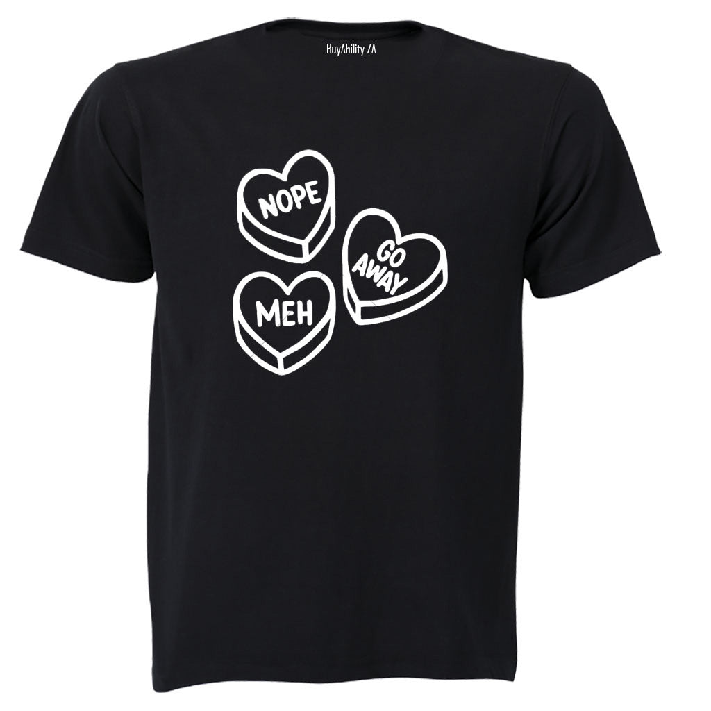 Sarcastic Valentine - Adults - T-Shirt