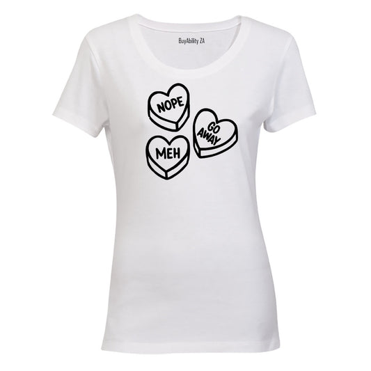 Sarcastic Valentine - Ladies - T-Shirt