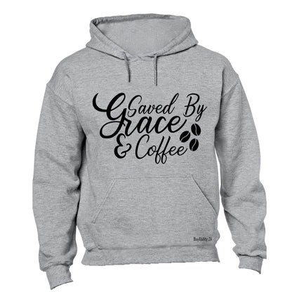 Saved by Grace & Coffee - Hoodie