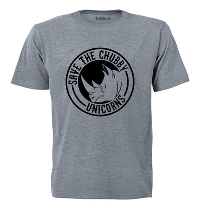 Save The Chubby Unicorns - Adults - T-Shirt