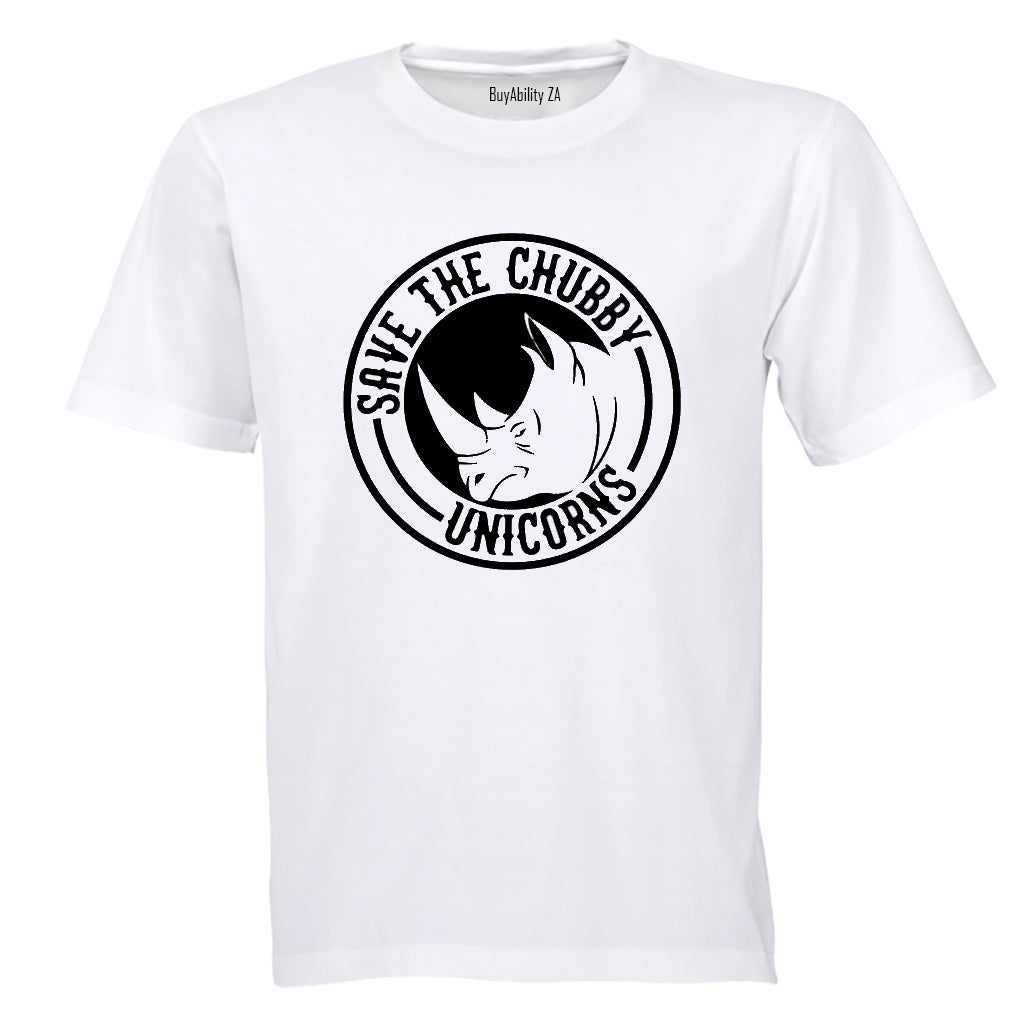 Save The Chubby Unicorns - Adults - T-Shirt
