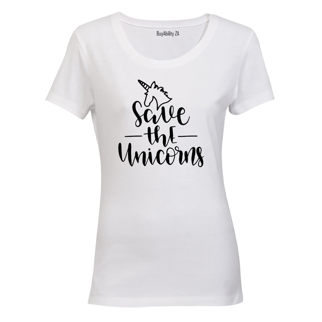 Save The Unicorns - Ladies - T-Shirt
