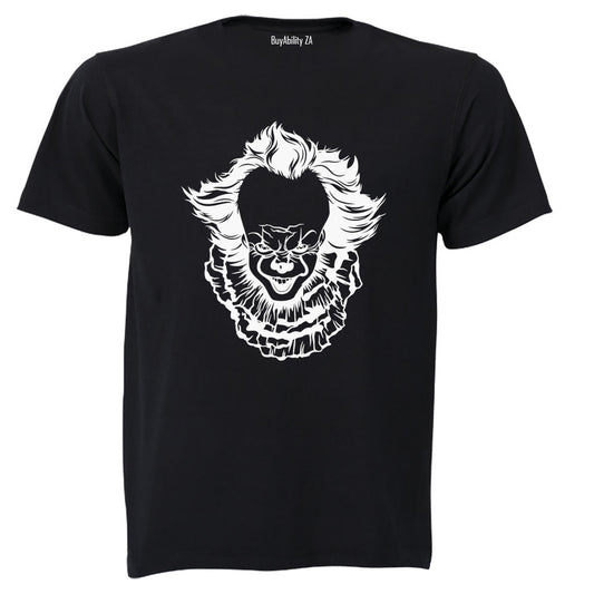 Scary Clown - Halloween - Adults - T-Shirt