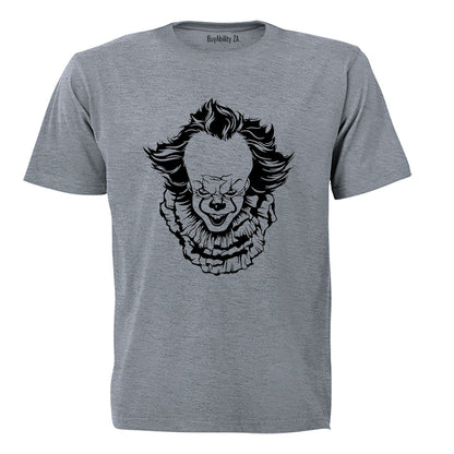 Scary Clown - Halloween - Adults - T-Shirt