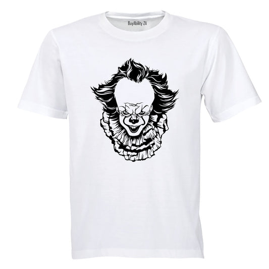 Scary Clown - Halloween - Adults - T-Shirt