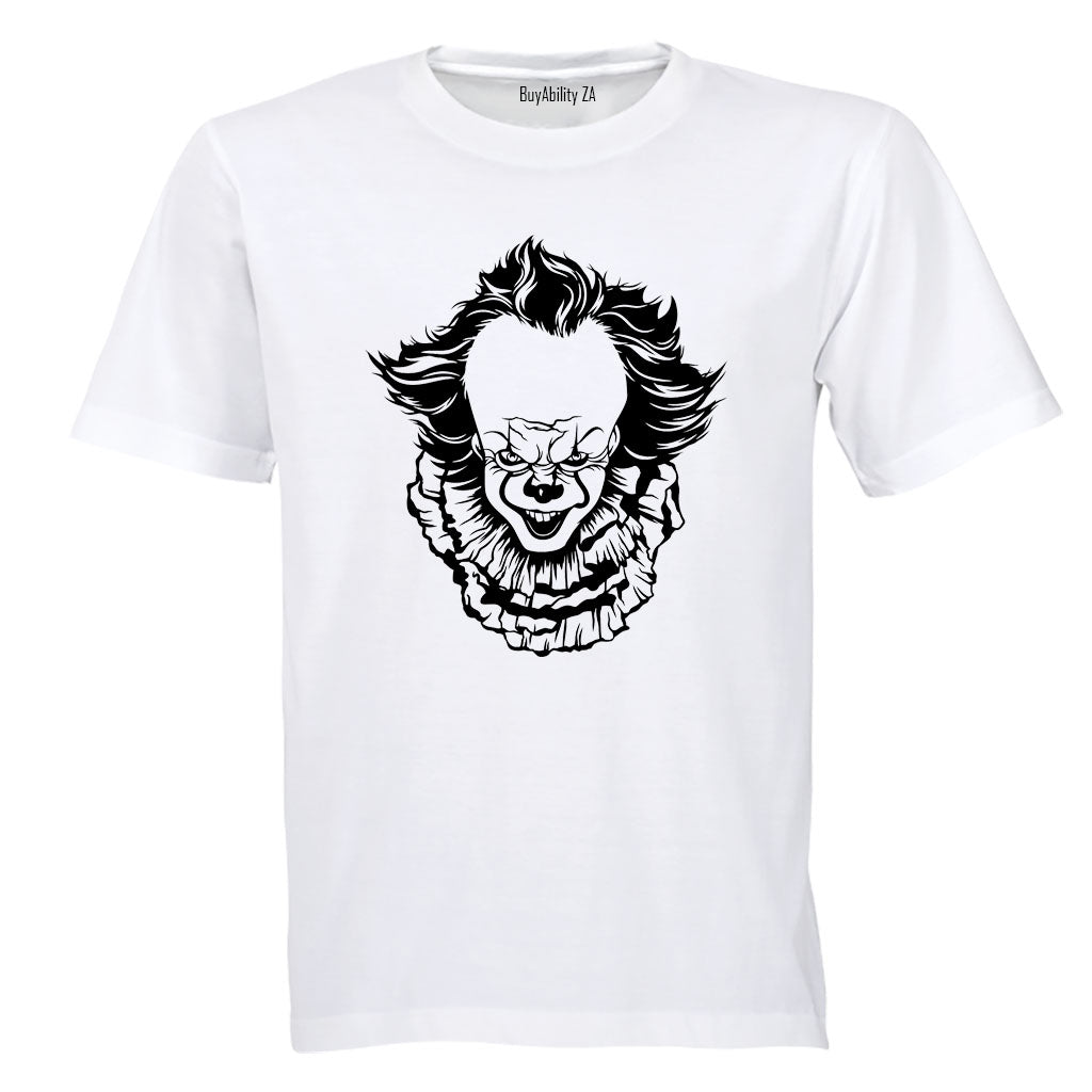 Scary Clown - Halloween - Adults - T-Shirt