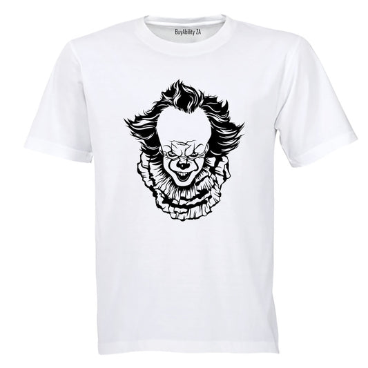 Scary Clown - Halloween - Adults - T-Shirt