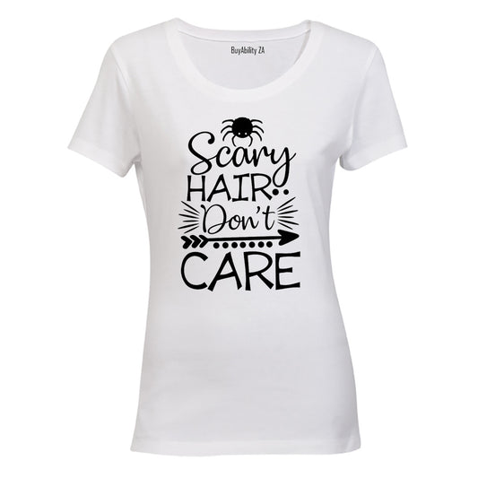 Scary Hair - Halloween - Ladies - T-Shirt
