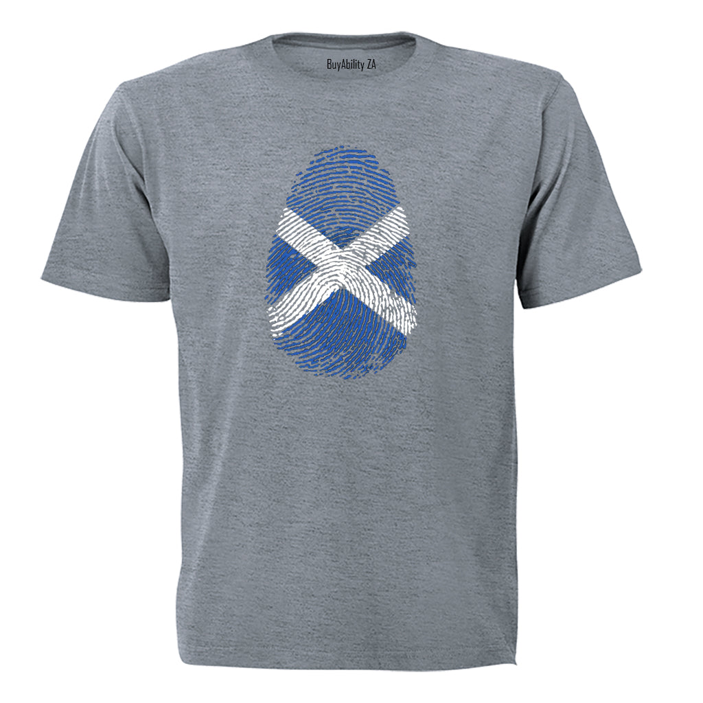 Scotland Thumbprint - Adults - T-Shirt - BuyAbility South Africa