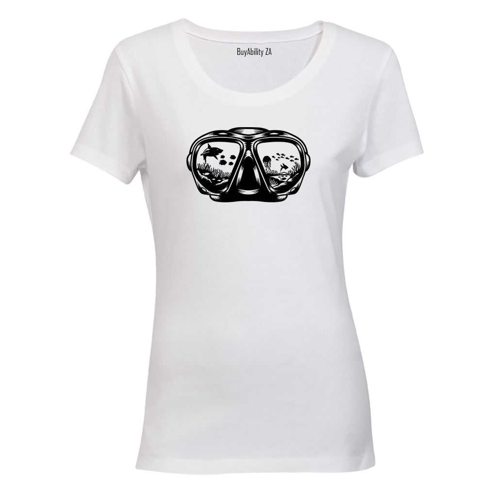 Scuba Goggles - Ladies - T-Shirt - BuyAbility South Africa