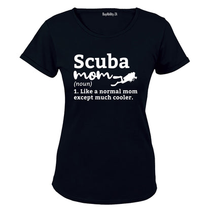 Scuba Mom Definition - Ladies - T-Shirt