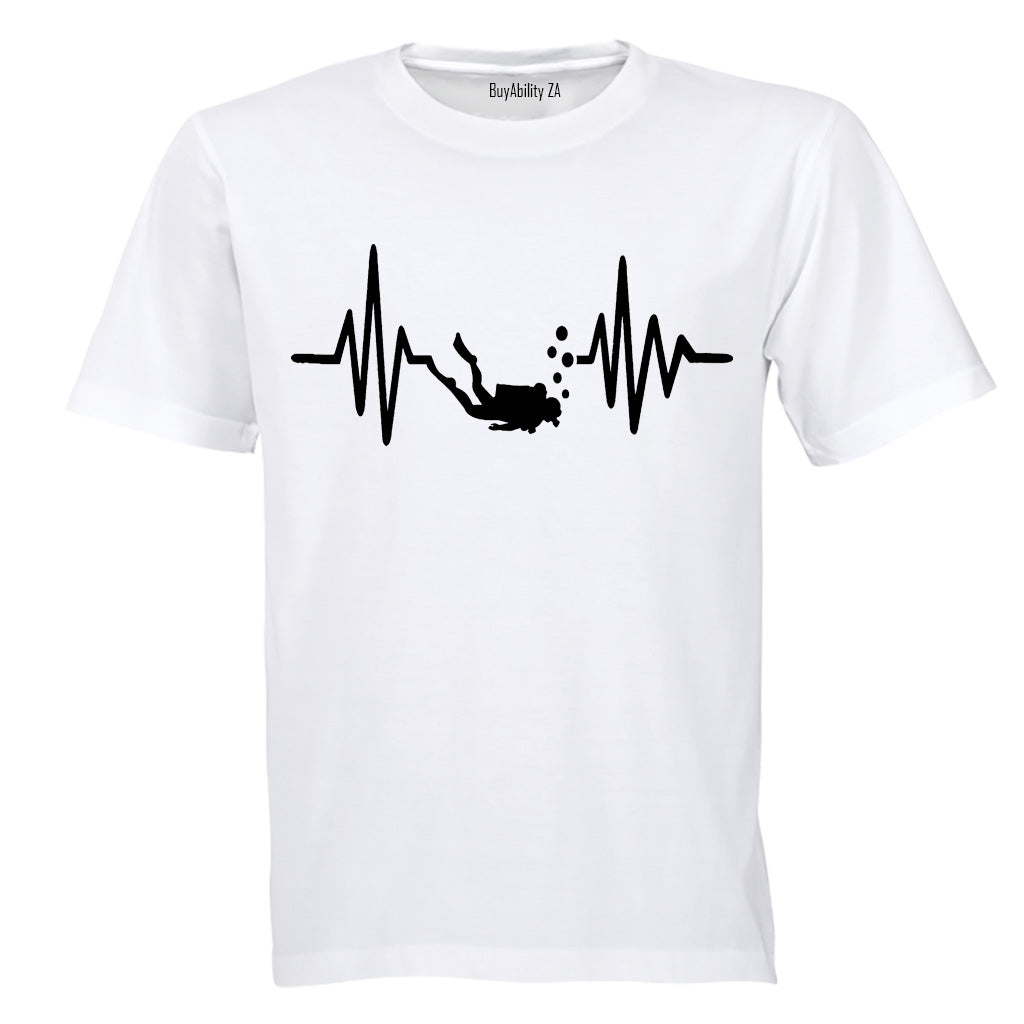 Scuba Diver Lifeline - Kids T-Shirt