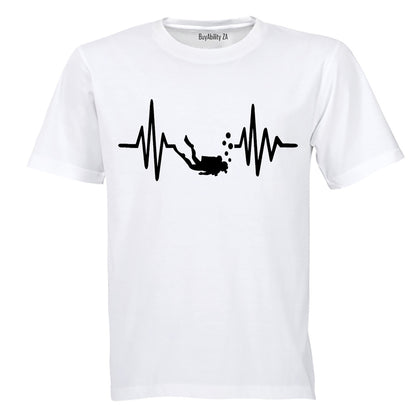 Scuba Diver Lifeline - Kids T-Shirt