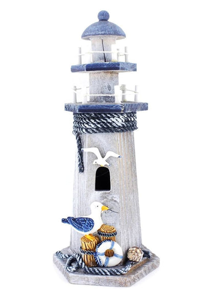 Wooden Lighthouse - Seagull