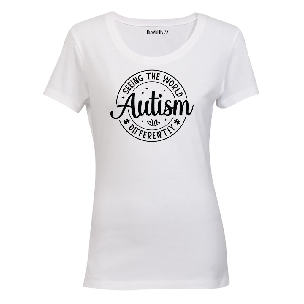 Seeing The World Differently - Autism - Ladies - T-Shirt - BuyAbility South Africa