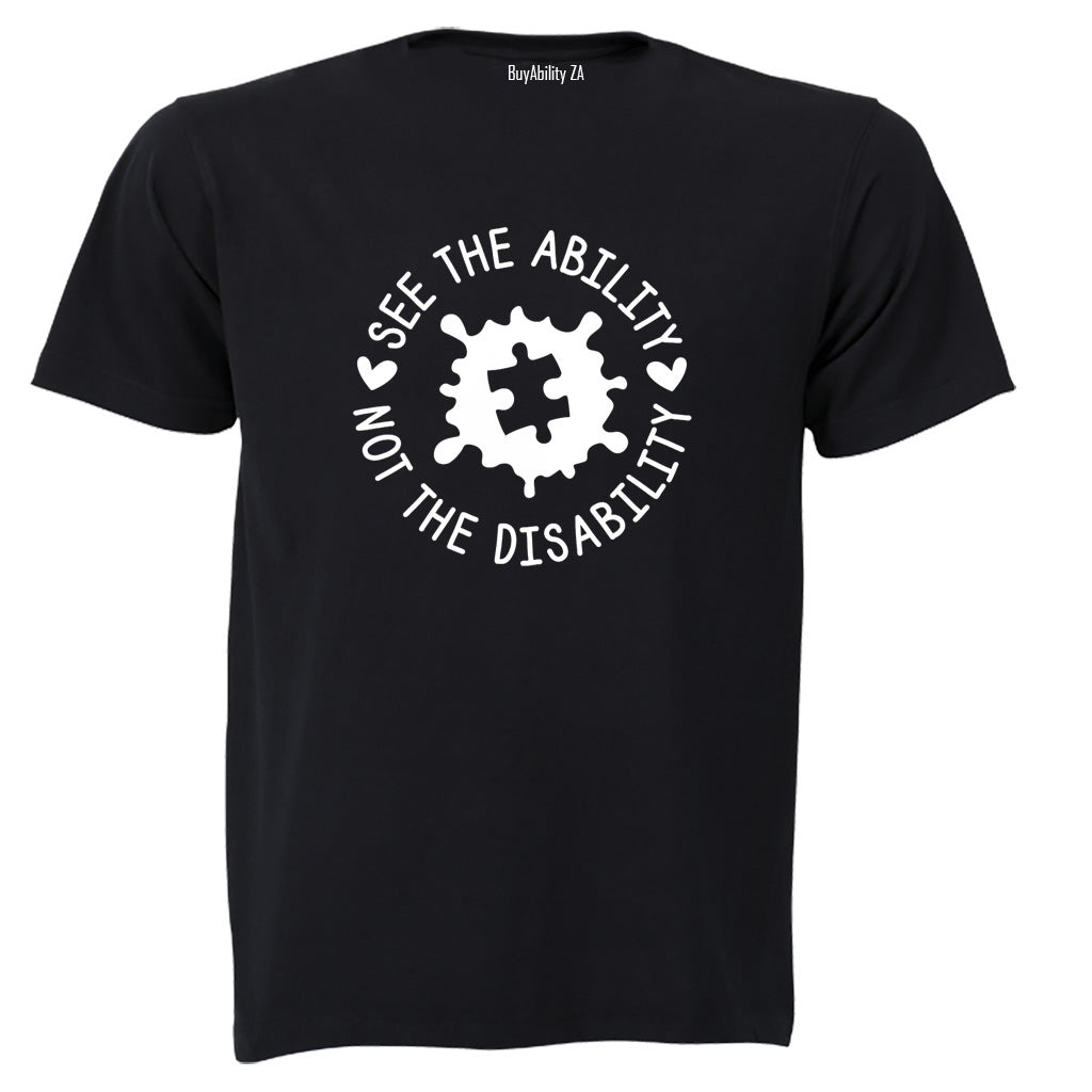 See The Ability - Autism - Adults - T-Shirt - BuyAbility South Africa