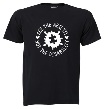 See The Ability - Autism - Adults - T-Shirt - BuyAbility South Africa