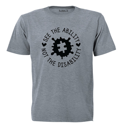 See The Ability - Autism - Adults - T-Shirt - BuyAbility South Africa