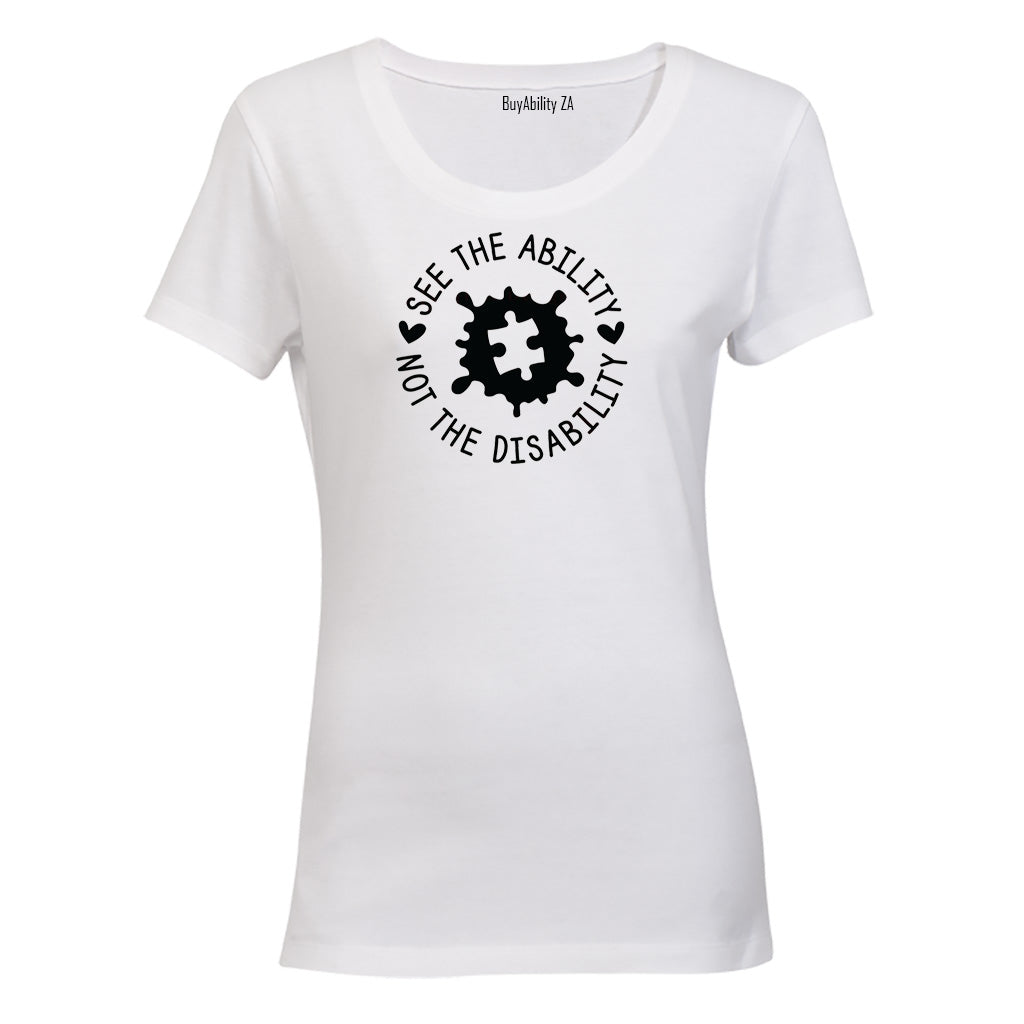See The Ability - Autism - Ladies - T-Shirt - BuyAbility South Africa