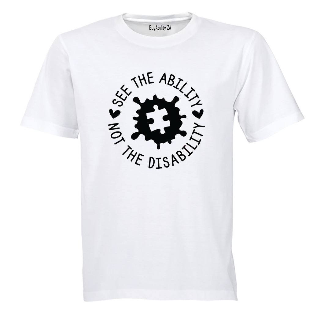 See The Ability - Autism - Adults - T-Shirt - BuyAbility South Africa