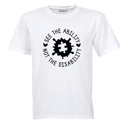 See The Ability - Autism - Adults - T-Shirt - BuyAbility South Africa
