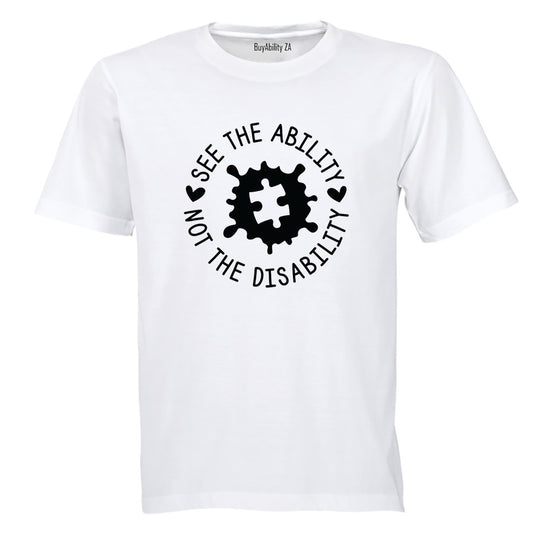 See The Ability - Autism - Adults - T-Shirt - BuyAbility South Africa