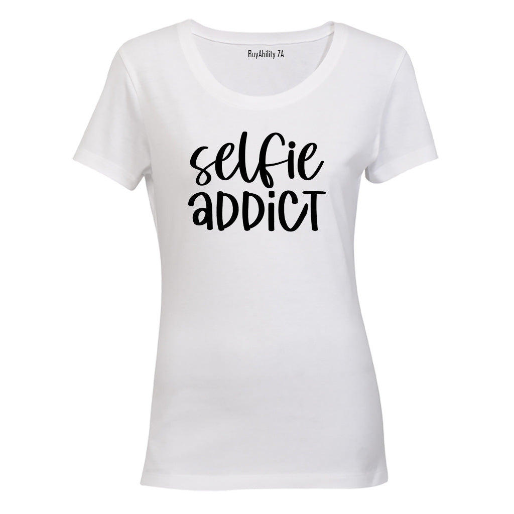 Selfie Addict - Ladies - T-Shirt