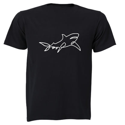 Shark Stencil - Adults - T-Shirt - BuyAbility South Africa
