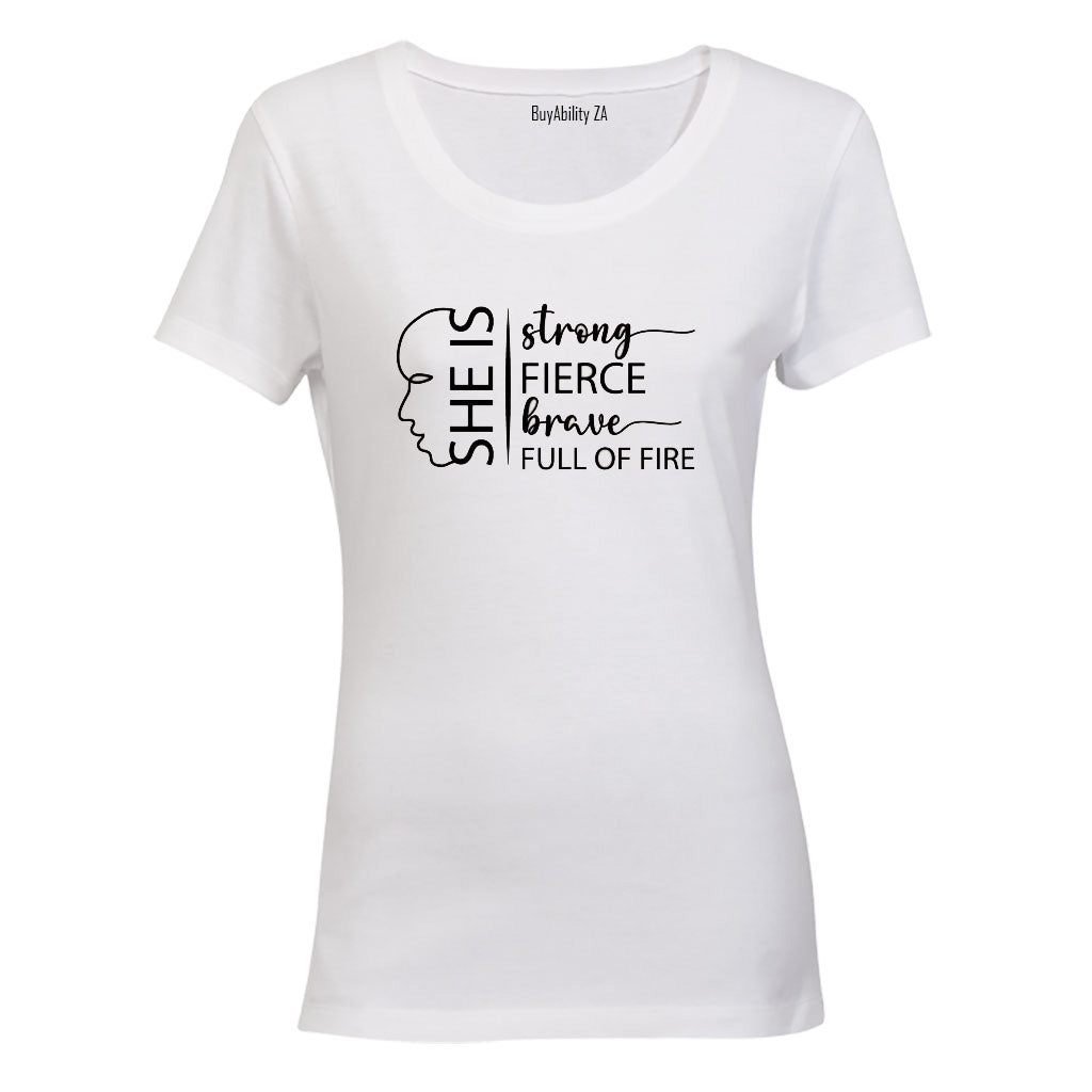 She Is - Ladies - T-Shirt - BuyAbility